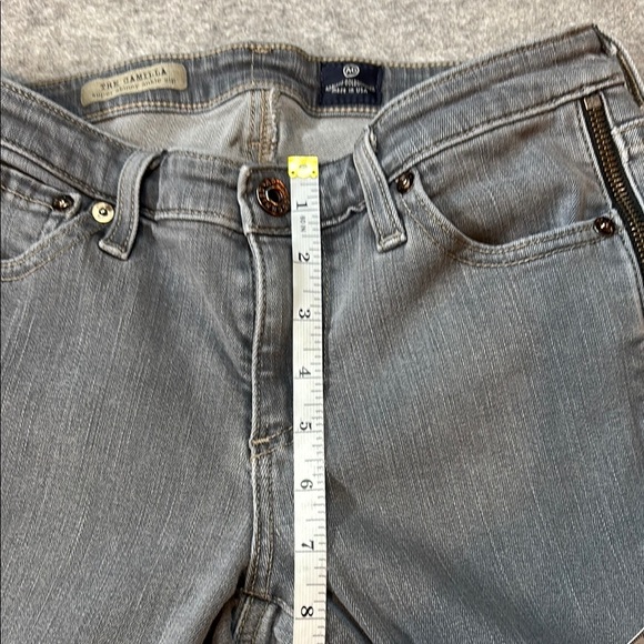 AG The Camila Super Skinny Jeans โ Size 27R | Distressed Gray ๐ - Picture 13 of 16